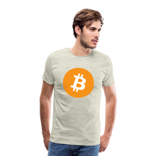 Load image into Gallery viewer, Bitcoin T-Shirt - heather oatmeal