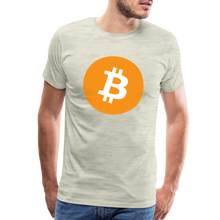 Load image into Gallery viewer, Bitcoin T-Shirt - heather oatmeal