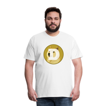 Load image into Gallery viewer, Dogecoin T-Shirt - white