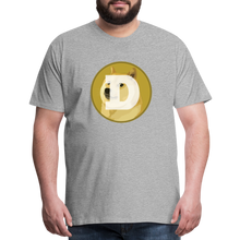 Load image into Gallery viewer, Dogecoin T-Shirt - heather gray