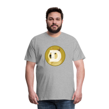 Load image into Gallery viewer, Dogecoin T-Shirt - heather gray