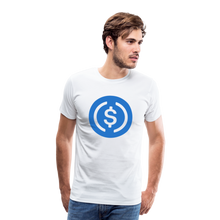 Load image into Gallery viewer, USD Coin T-Shirt - white
