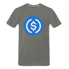 Load image into Gallery viewer, USD Coin T-Shirt - asphalt gray