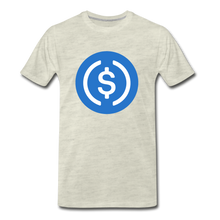 Load image into Gallery viewer, USD Coin T-Shirt - heather oatmeal