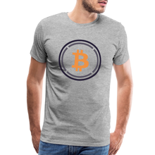 Load image into Gallery viewer, Wrapped Bitcoin T-Shirt - heather gray