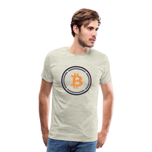 Load image into Gallery viewer, Wrapped Bitcoin T-Shirt - heather oatmeal