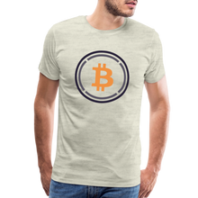 Load image into Gallery viewer, Wrapped Bitcoin T-Shirt - heather oatmeal