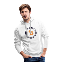 Load image into Gallery viewer, Wrapped Bitcoin Hoodie - white