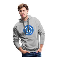 Load image into Gallery viewer, USD Coin Hoodie - heather grey
