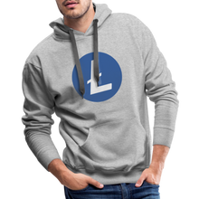 Load image into Gallery viewer, Litecoin Hoodie - heather grey
