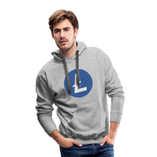 Load image into Gallery viewer, Litecoin Hoodie - heather grey