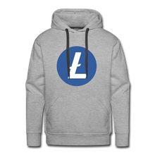 Load image into Gallery viewer, Litecoin Hoodie - heather grey