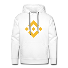 Load image into Gallery viewer, Binance Coin Hoodie - white