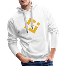 Load image into Gallery viewer, Binance Coin Hoodie - white