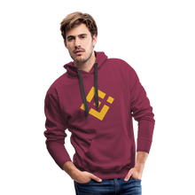 Load image into Gallery viewer, Binance Coin Hoodie - burgundy