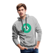 Load image into Gallery viewer, Bitcoin Cash Hoodie - heather grey