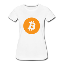 Load image into Gallery viewer, Bitcoin Women’s T-Shirt - white