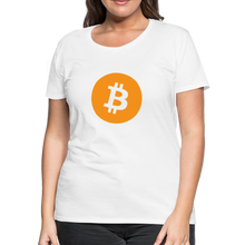 Load image into Gallery viewer, Bitcoin Women’s T-Shirt - white