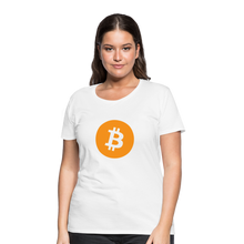 Load image into Gallery viewer, Bitcoin Women’s T-Shirt - white