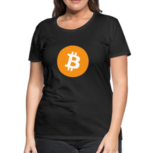 Load image into Gallery viewer, Bitcoin Women’s T-Shirt - black