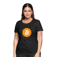 Load image into Gallery viewer, Bitcoin Women’s T-Shirt - black