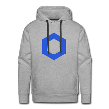 Load image into Gallery viewer, Chainlink Hoodie - heather grey