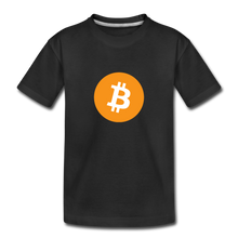 Load image into Gallery viewer, Bitcoin Kids' T-Shirt - black