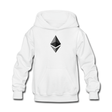 Load image into Gallery viewer, Ethereum Kids' Hoodie - white