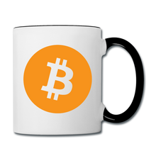 Load image into Gallery viewer, Bitcoin Coffee Mug - white/black