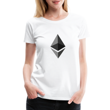 Load image into Gallery viewer, Ethereum Women’s T-Shirt - white