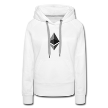 Load image into Gallery viewer, Ethereum Women’s Hoodie - white