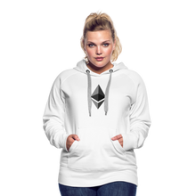 Load image into Gallery viewer, Ethereum Women’s Hoodie - white