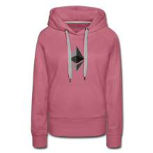 Load image into Gallery viewer, Ethereum Women’s Hoodie - mauve