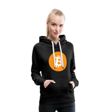 Load image into Gallery viewer, Bitcoin Women’s Hoodie - charcoal grey