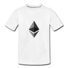 Load image into Gallery viewer, Bitcoin Kids' T-Shirt - white