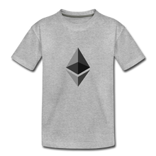 Load image into Gallery viewer, Bitcoin Kids' T-Shirt - heather gray