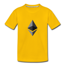 Load image into Gallery viewer, Bitcoin Kids' T-Shirt - sun yellow