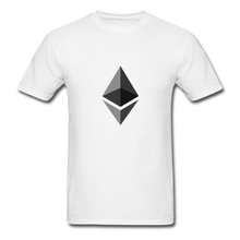 Load image into Gallery viewer, Ethereum Tagless T-Shirt - white