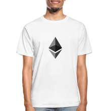 Load image into Gallery viewer, Ethereum Tagless T-Shirt - white