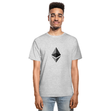 Load image into Gallery viewer, Ethereum Tagless T-Shirt - heather gray