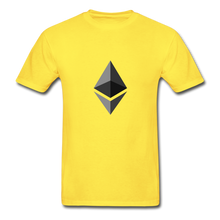 Load image into Gallery viewer, Ethereum Tagless T-Shirt - yellow