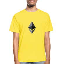 Load image into Gallery viewer, Ethereum Tagless T-Shirt - yellow