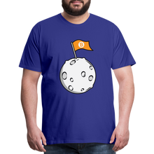Load image into Gallery viewer, Bitcoin Flag on the Moon Shirt - royal blue