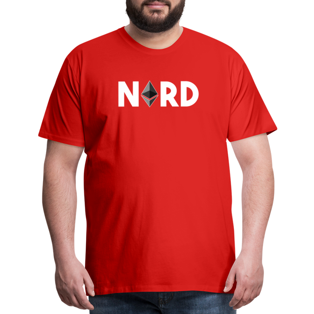 Ethereum Nerd Shirt - red
