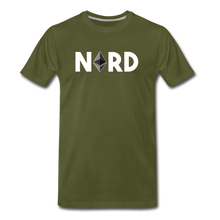 Load image into Gallery viewer, Ethereum Nerd Shirt - olive green