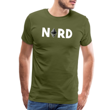 Load image into Gallery viewer, Ethereum Nerd Shirt - olive green