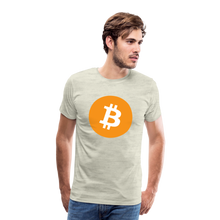 Load image into Gallery viewer, Bitcoin T-Shirt - heather oatmeal
