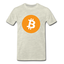 Load image into Gallery viewer, Bitcoin T-Shirt - heather oatmeal

