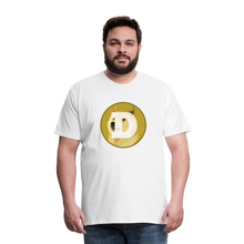 Load image into Gallery viewer, Dogecoin T-Shirt - white

