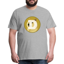 Load image into Gallery viewer, Dogecoin T-Shirt - heather gray

